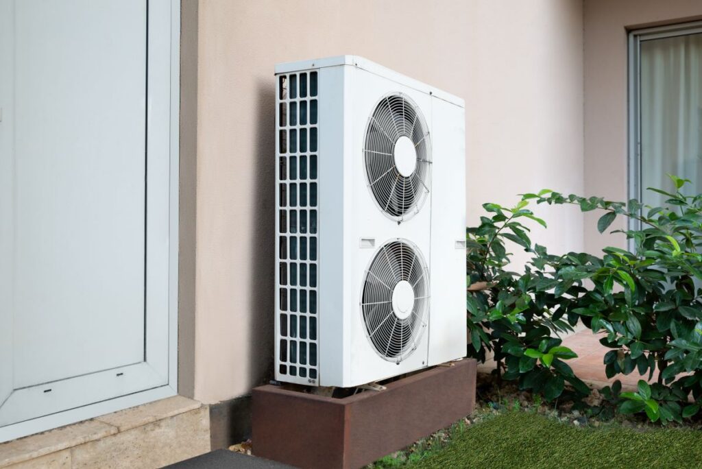 Ductless AC outdoor condenser unit